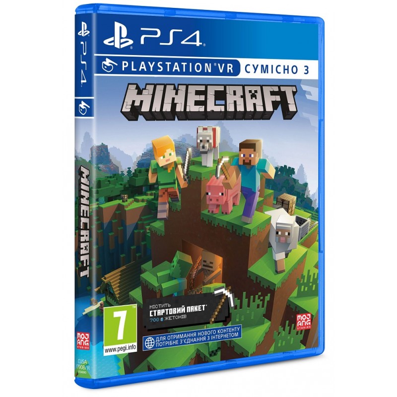 Гра для PS4. Minecraft. Playstation 4 Edition. Російська версія