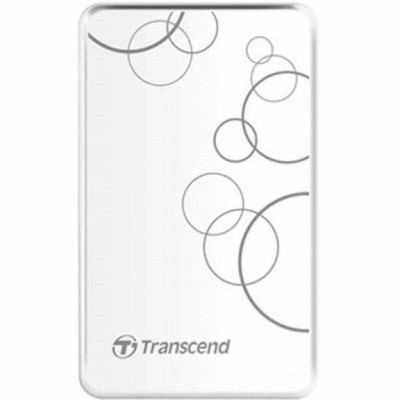 Зовнішній жорсткий диск 1Tb Transcend StoreJet 25A3W, White, 2.5", USB 3.1 (TS1TSJ25A3W)