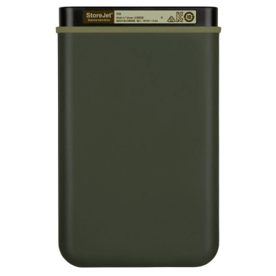 Зовнішній жорсткий диск 1Tb Transcend StoreJet 25M3, Grey, 2.5", USB 3.1 (TS1TSJ25M3G)