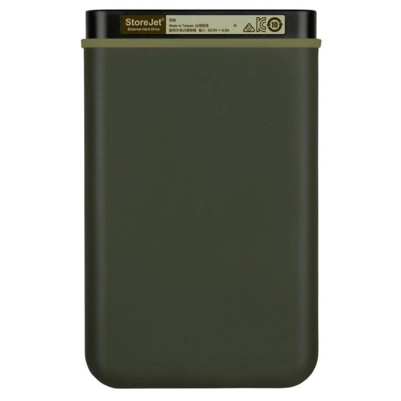 Зовнішній жорсткий диск 1Tb Transcend StoreJet 25M3, Grey, 2.5", USB 3.1 (TS1TSJ25M3G)