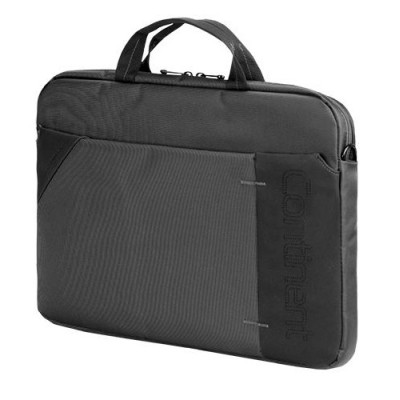 Сумка для ноутбука 16" Continent CC-205GB, Grey/Blue, нейлон/полиэстер, 38 x 28 x 3.5 см