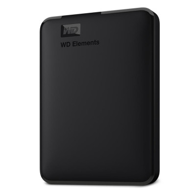 Зовнішній жорсткий диск 4Tb Western Digital Elements, Black, 2.5", USB 3.0 (WDBU6Y0040BBK-WESN)