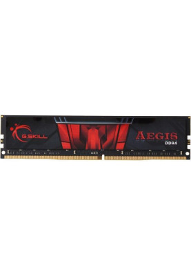 Пам'ять 8Gb DDR4, 2666 MHz, G.Skill Aegis, 19-19-19-43, 1.2V (F4-2666C19S-8GIS)