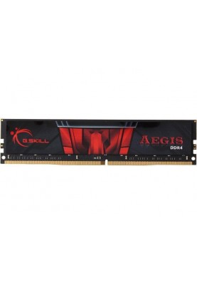 Пам'ять 8Gb x 2 (16Gb Kit) DDR4, 2666 MHz, G.Skill Aegis, 19-19-19-43, 1.2V (F4-2666C19D-16GIS)