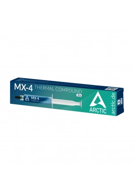 Термопаста Arctic MX-4, 20 г, шприц, 8.5 Вт/мК, -50°C/+160°C (ACTCP00001B)
