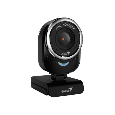 Web камера Genius QCam 6000, Black, 1920x1080/30 fps, мікрофон, фіксований фокус, обертання на 360°, USB (32200002407)