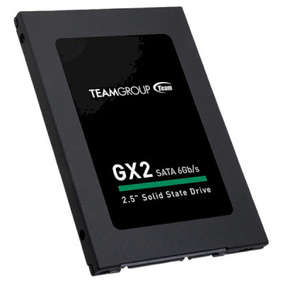 Твердотільний накопичувач 256Gb, Team GX2, SATA3, 2.5", TLC, 500/400 MB/s (T253X2256G0C101)