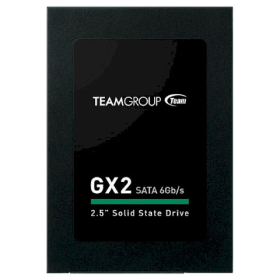 Твердотільний накопичувач 256Gb, Team GX2, SATA3, 2.5", TLC, 500/400 MB/s (T253X2256G0C101)