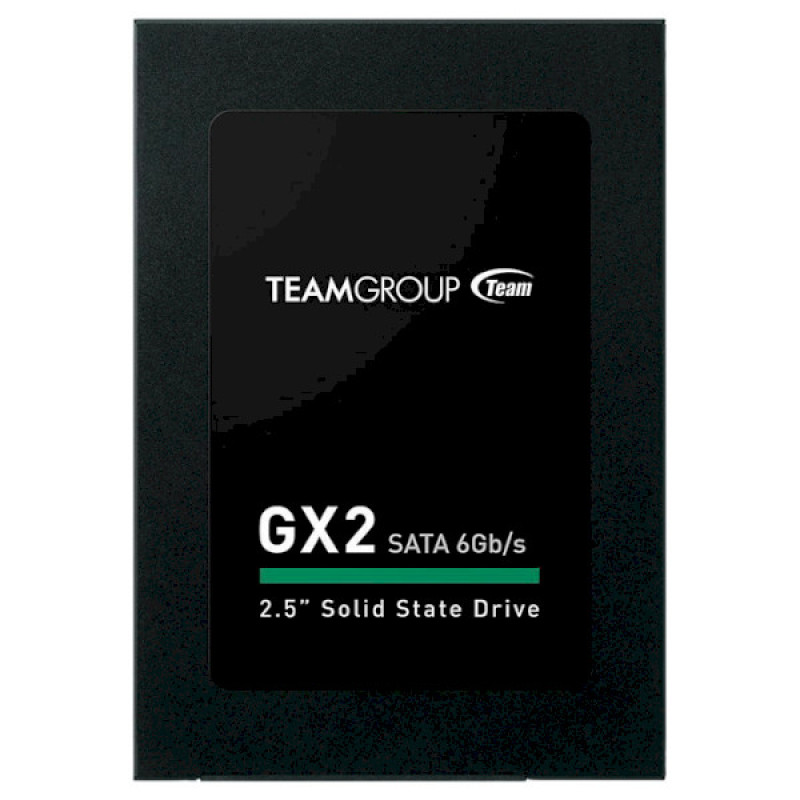 Твердотільний накопичувач 256Gb, Team GX2, SATA3, 2.5", TLC, 500/400 MB/s (T253X2256G0C101)