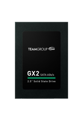 Твердотільний накопичувач 512Gb, Team GX2, SATA3, 2.5", TLC, 530/430 MB/s (T253X2512G0C101)