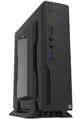 Корпус GameMax MT300-2U3-60W Black, 60 Вт, Mini ITX, 2xUSB 3.0, 1x40 мм
