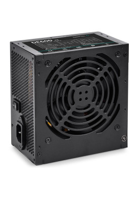 Блок живлення 600 Вт, Deepcool DE600 v2, Black, 12 см, 3xMolex / 4xSATA / 6+2-pin / 4+4-pin / 20+4-pin, захист: OVP/ SCP/UVP/OPP, ATX12V V2.4 (DP-DE600US-PH)