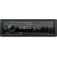 Автомагнітола Kenwood KMM-105 GY, USB, 1 Din, підсвітка Green