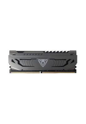 Пам'ять 16Gb DDR4, 3000 MHz, Patriot Viper Steel, Black, 16-18-18-36, 1.35V, з радіатором (PVS416G300C6)