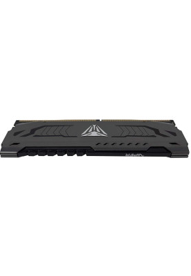 Пам'ять 16Gb DDR4, 3200 MHz, Patriot Viper Steel, Black, 16-18-18-36, 1.35V, з радіатором (PVS416G320C6)