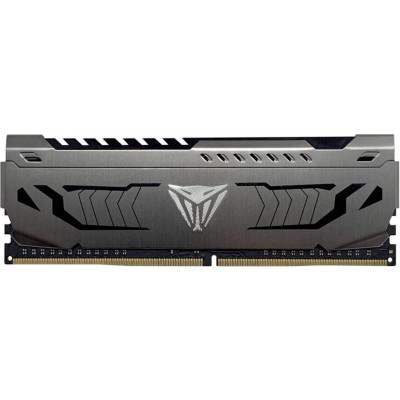 Пам'ять 16Gb DDR4, 3200 MHz, Patriot Viper Steel, Black, 16-18-18-36, 1.35V, з радіатором (PVS416G320C6)