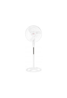 Вентилятор підлоговий Ardesto FN-1608RW White, 45W, 3 швидкості, діаметр 40 см