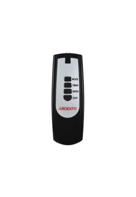 Вентилятор підлоговий Ardesto FN-R1608CB Black, 45W, 3 швидкості, діаметр 40 см, таймер, пульт ДУ