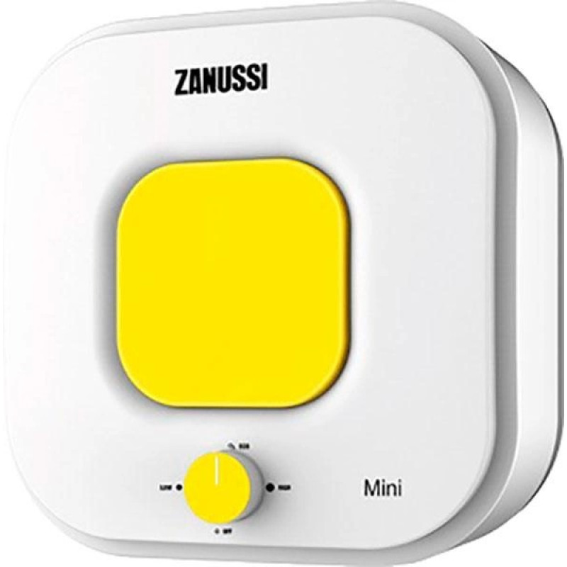 Водонагрівач Zanussi ZWH/S 15 Mini O, White/Yellow, 2500W, 15л, над мийкою