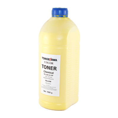 Тонер HP CLJ 1210/1215/1510/1515, CM1312, Canon LBP-5050, MF-8030, Yellow, 1 кг, Tomoegawa (THP1215Y1)