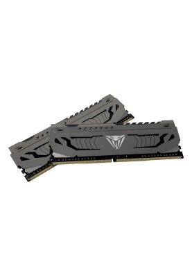 Пам'ять 16Gb x 2 (32Gb Kit) DDR4, 3200 MHz, Patriot Viper Steel, Black, 16-18-18-36, 1.35V, з радіатором (PVS432G320C6K)