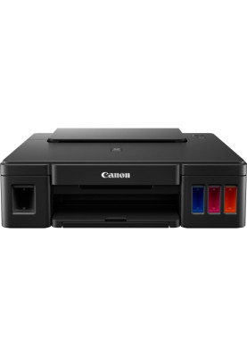 Принтер струменевий кольоровий A4 Canon G1411, Black, 4800x1200 dpi, до 8.8/5 стор/хв, USB, вбудована СБПЧ, чорнило GI-490 (2314C025)