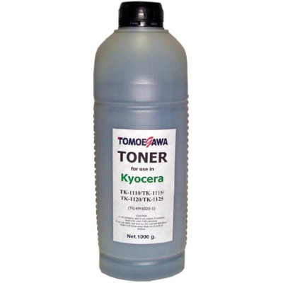 Тонер Kyocera TK-1110/TK-1120/TK-1125, Black, FS-1025/1040/1060/1061/1125/1325, FS-1020MFP/1120MFP, 1 кг, Tomoegawa (TG-KM1020-1)