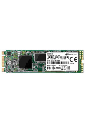 Твердотільний накопичувач M.2 256Gb, Transcend MTS830S, SATA3, 3D TLC, 560/510 MB/s (TS256GMTS830S)
