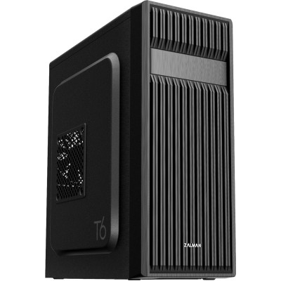 Корпус Zalman ZM-T6 Black, без БЖ, Micro ATX/Mini ITX, 3.5mm х 2, USB2.0 x 1, USB3.0 x 1, 5.25" x 1, 3.5" x 2