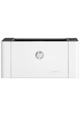 Принтер лазерний ч/б A4 HP Laser 107a, White/Black, 1200x1200 dpi, до 20 стор/хв, USB, картридж 106A (4ZB77A)