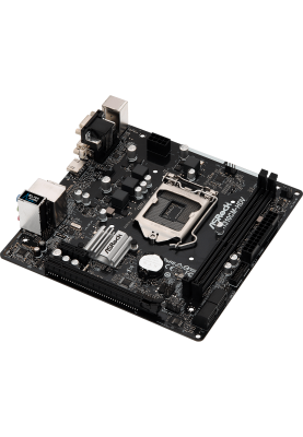 Мат.плата 1151 (H310) AsRock H310CM-HDV, H310, 2xDDR4, Int.Video(CPU), 4xSATA3, 1xPCI-E 16x 3.0, 1xPCI-E 1x 2.0, ALC887, RTL8111H, 4xUSB3.1/6xUSB2.0, VGA/DVI-D/HDMI, mATX