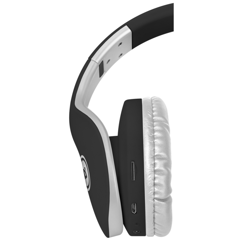 Навушники бездротові Defender FreeMotion B525, Black/White, Bluetooth, мікрофон, FM-приймач, microSD, до 8 годин (63525)