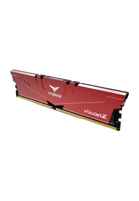 Пам'ять 8Gb x 2 (16Gb Kit) DDR4, 3200 MHz, Team Vulcan Z, Red, 16-18-18-38, 1.35V, з радіатором (TLZRD416G3200HC16CDC01)