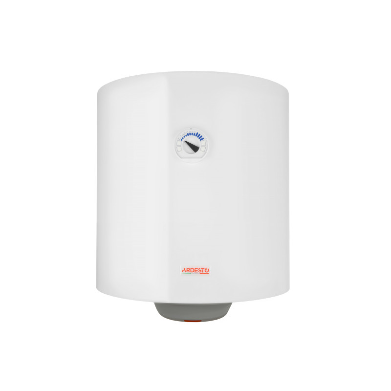 Водонагрівач Ardesto EWH-50ACWMI (3201512), 1500W, 50 л, вертикальний, механічний зовнішній термостат, емальований бак, нижнє підключення, мокрий ТЕН