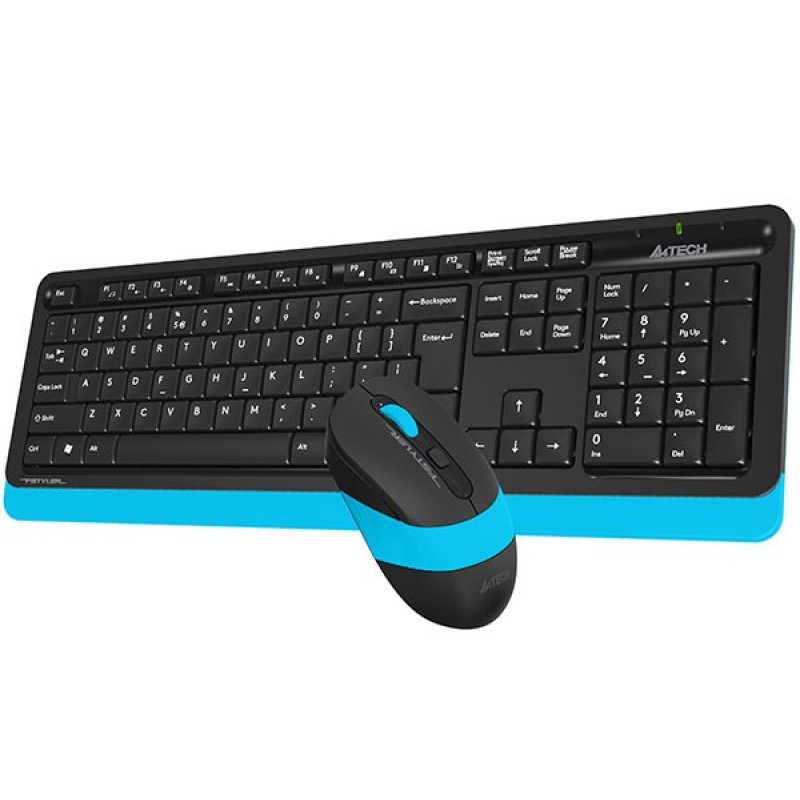 Комплект бездротовий A4tech Fstyler FG1010, Black+Blue
