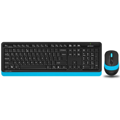 Комплект бездротовий A4tech Fstyler FG1010, Black+Blue