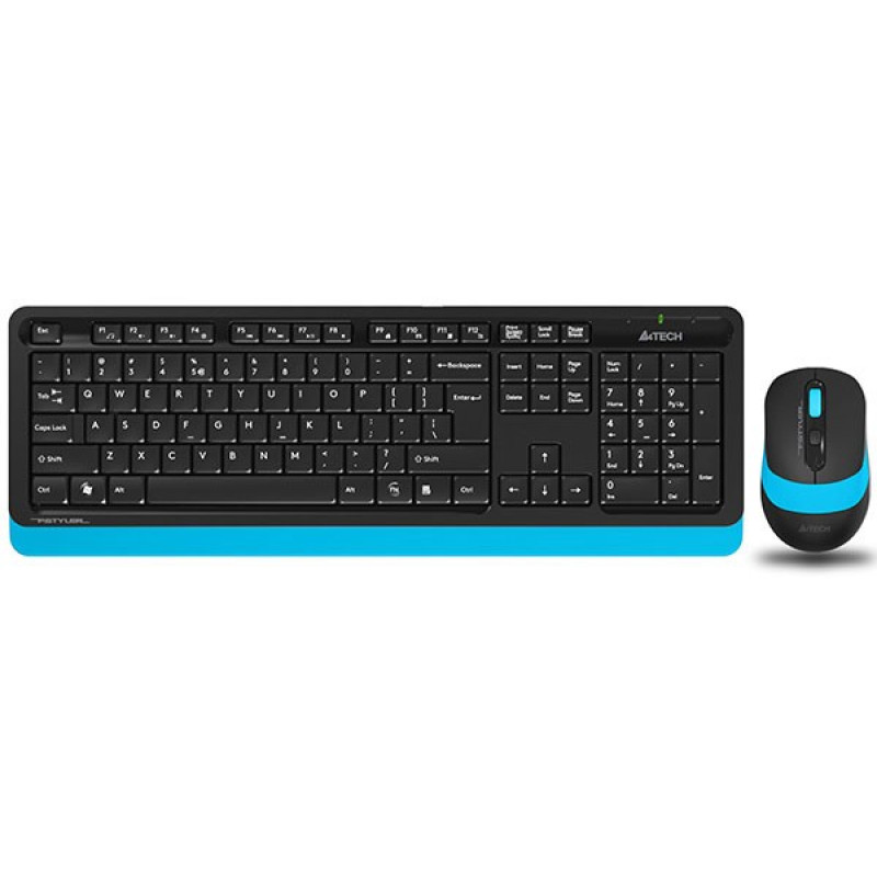 Комплект бездротовий A4tech Fstyler FG1010, Black+Blue