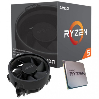 Процесор AMD (AM4) Ryzen 5 3600, Box, 6x3.6 GHz (Turbo Boost 4.2 GHz), L3 32Mb, Matisse, 7 nm, TDP 65W, кулер Wraith Stealth (100-100000031BOX)