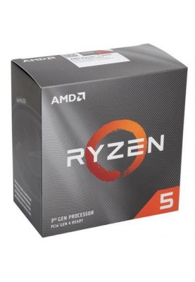 Процесор AMD (AM4) Ryzen 5 3600, Box, 6x3.6 GHz (Turbo Boost 4.2 GHz), L3 32Mb, Matisse, 7 nm, TDP 65W, кулер Wraith Stealth (100-100000031BOX)