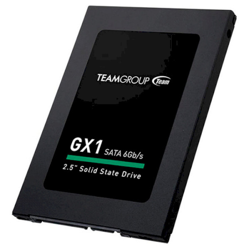 Твердотільний накопичувач 240Gb, Team GX1, SATA3, 2.5", TLC, 500/400 MB/s (T253X1240G0C101)
