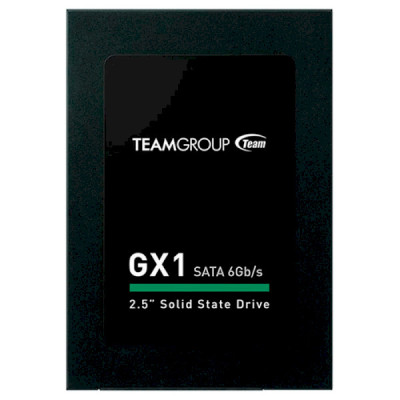 Твердотільний накопичувач 240Gb, Team GX1, SATA3, 2.5", TLC, 500/400 MB/s (T253X1240G0C101)