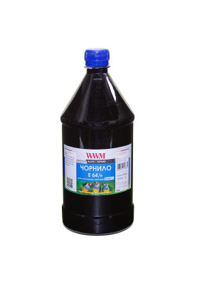 Чорнило WWM Epson L100/120/200/300/350/3100, Black, 1000 мл, водорозчинне (E64/B-4)