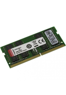 Пам'ять SO-DIMM, DDR4, 16Gb, 2666 MHz, Kingston, 1.2V, CL19 (KVR26S19D8/16)