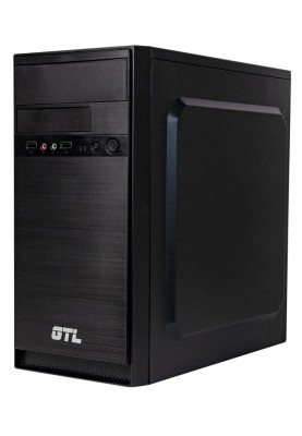 Корпус GTL 1603+ Black, 400 Вт, Mini Tower, Micro ATX/Mini ITX, 2xUSB 2.0, 1x120 мм, 0.4 мм, 315x165x350 мм, 3.3 кг