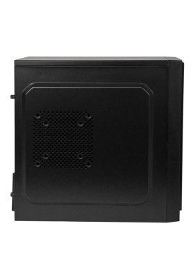 Корпус GTL 1603+ Black, 400 Вт, Mini Tower, Micro ATX/Mini ITX, 2xUSB 2.0, 1x120 мм, 0.4 мм, 315x165x350 мм, 3.3 кг