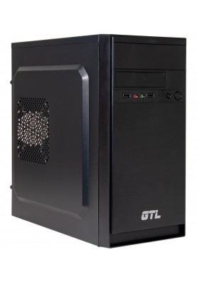 Корпус GTL 1603+ Black, 400 Вт, Mini Tower, Micro ATX/Mini ITX, 2xUSB 2.0, 1x120 мм, 0.4 мм, 315x165x350 мм, 3.3 кг