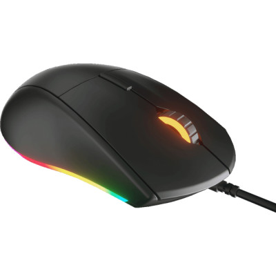 Миша Cougar Minos XT Black, USB, ігрова, 4000 dpi, 3-зонне підсвічування