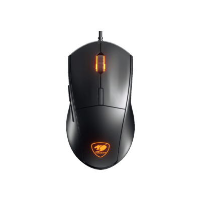 Миша Cougar Minos XT Black, USB, ігрова, 4000 dpi, 3-зонне підсвічування