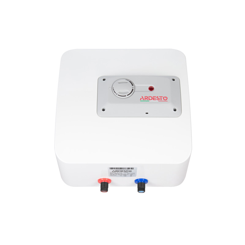 Водонагрівач Ardesto EWH-30OMWMI, 1500W, 30 л, вертикальный/над мойкой/настенный, механический наружный термостат, эмалированный бак, нижнее подключение, мокрый ТЭН