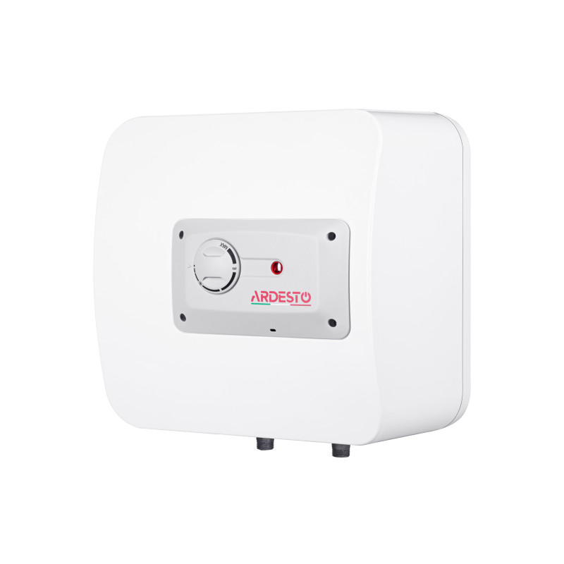 Водонагрівач Ardesto EWH-30OMWMI, 1500W, 30 л, вертикальный/над мойкой/настенный, механический наружный термостат, эмалированный бак, нижнее подключение, мокрый ТЭН